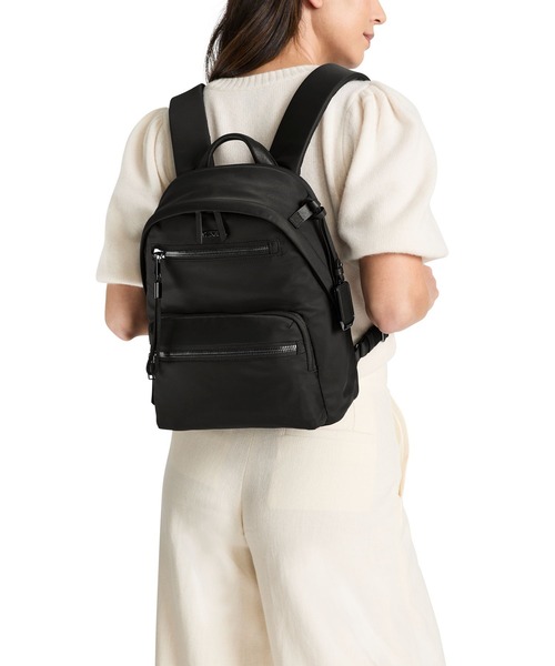 TUMI（トゥミ） リュック FREE ブラック×グレー レディース : ZOZOTOWN