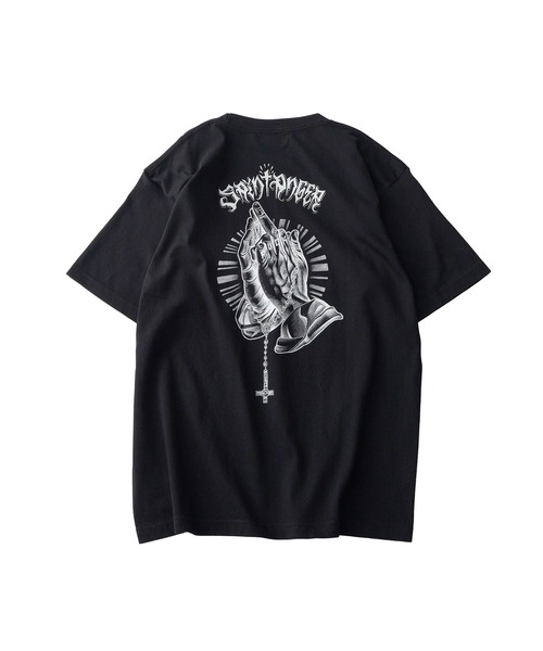 Subciety（サブサエティ） tシャツ Fuckin' praying hands tee メンズ
