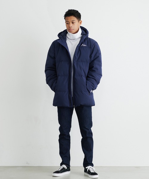 FILA（フィラ） ダウンジャケット M グレー メンズ : ZOZOTOWN Yahoo