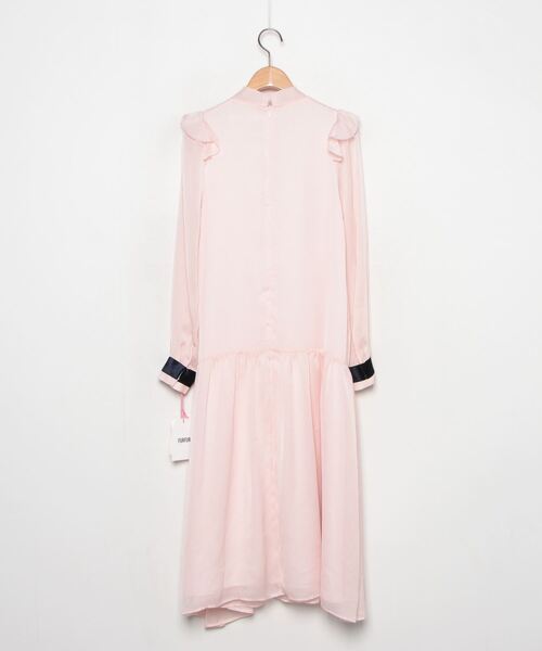 「FURFUR」 長袖ワンピース FREE ピンク レディース_画像2