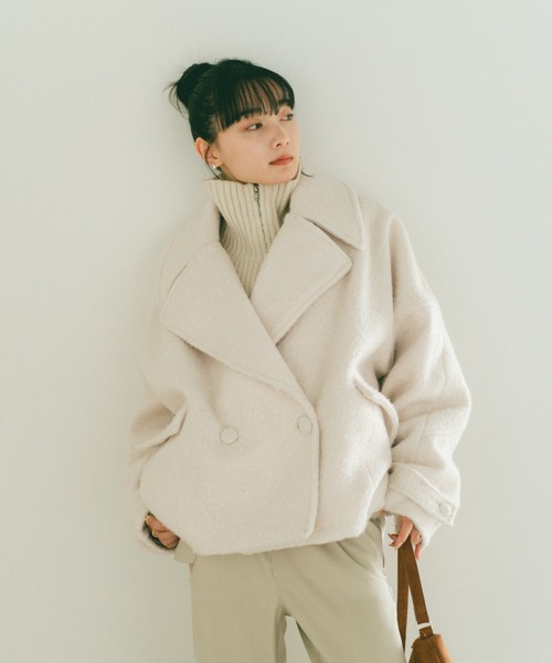 「VANNIE U」 テーラードジャケット FREE ベージュ レディース_画像6