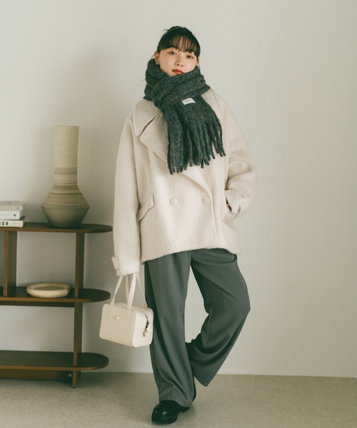 「VANNIE U」 テーラードジャケット FREE ベージュ レディース_画像7