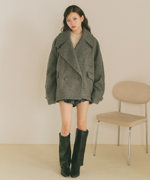 「VANNIE U」 テーラードジャケット FREE ベージュ レディース_画像8