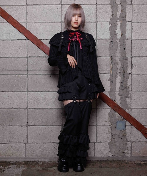 NIBBLE POISON（ニブルポイズン） パンツ フリルレッグカバー付パンツ