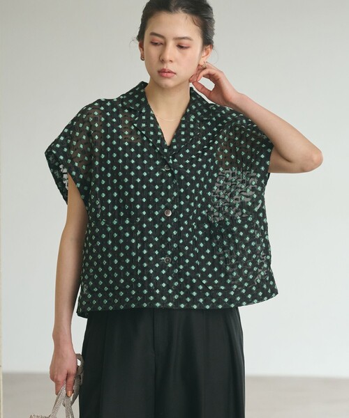 BEAUTY＆YOUTH UNITED ARROWS ブラウス シャツ シアージャガード
