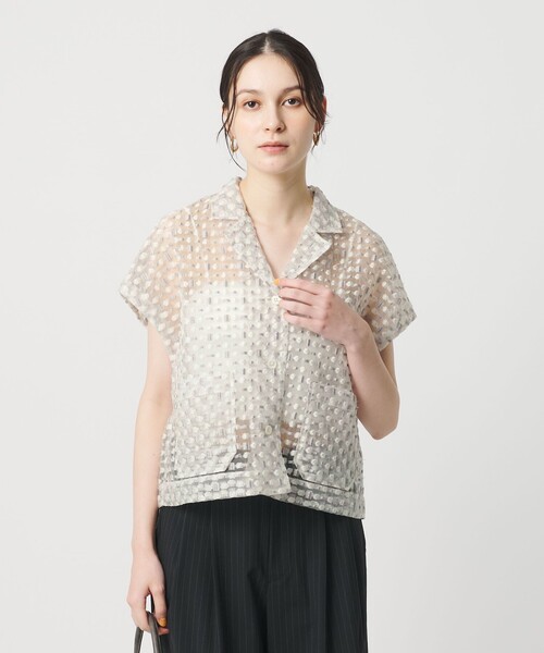 BEAUTY＆YOUTH UNITED ARROWS ブラウス シャツ シアージャガード