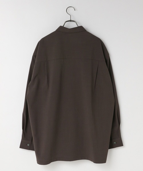 「LOWRYS FARM」 長袖シャツ MEDIUM ブラウン メンズ_画像2