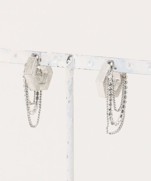 ALLSAINTS（オールセインツ） ピアス RUBI CHAIN EARRINGS | RUBI 