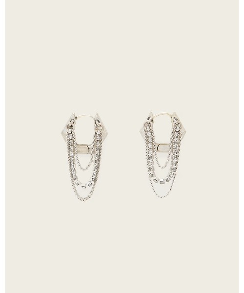 ALLSAINTS（オールセインツ） ピアス RUBI CHAIN EARRINGS | RUBI 
