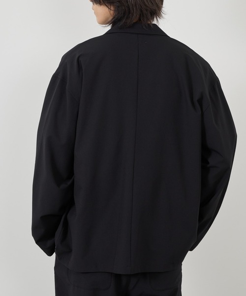 セットアップ URBANCOLLECTION ポリリップストップ テーラードジャケット＆イージーパンツ セットアップ メンズ_4
