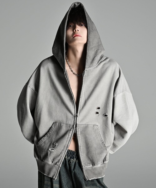 adererror ジップパーカー　ダブルジップ ADRER（アドラー） パーカー メンズ レディース : ZOZOTOWN Yahoo!店