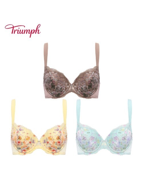 ブラジャー 恋するブラ653 ブラジャー「A，B，Cカップ」 TR653 WHUの画像