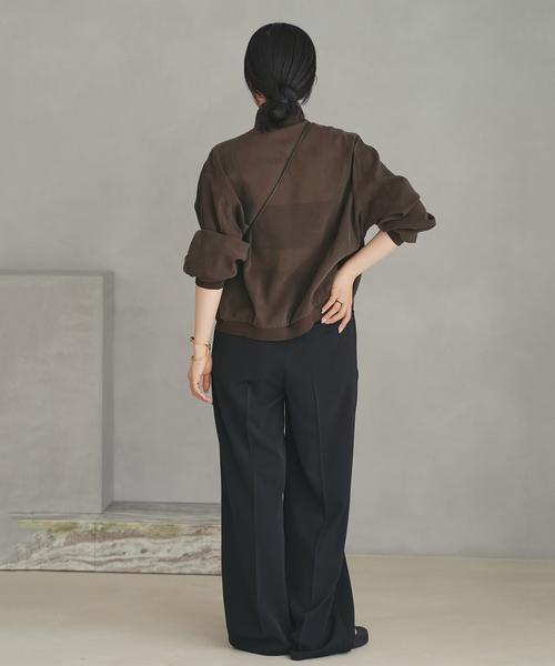 Plage　Light ブルゾン プラージュ Plage Light ブルゾン （ネイビー） - ファッション通販 d