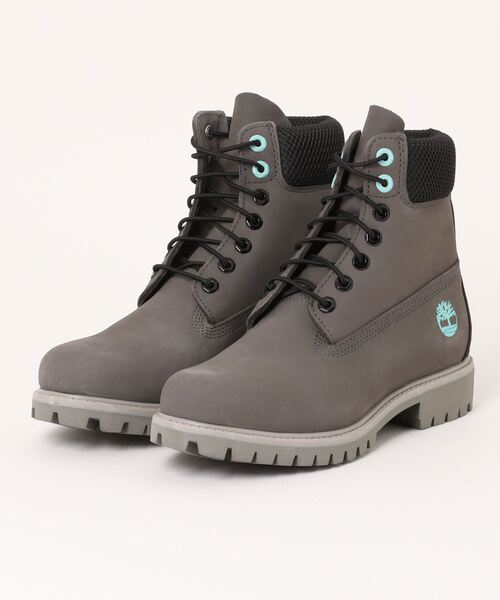 Timberland（ティンバーランド） レースアップブーツ 7 グレー メンズ