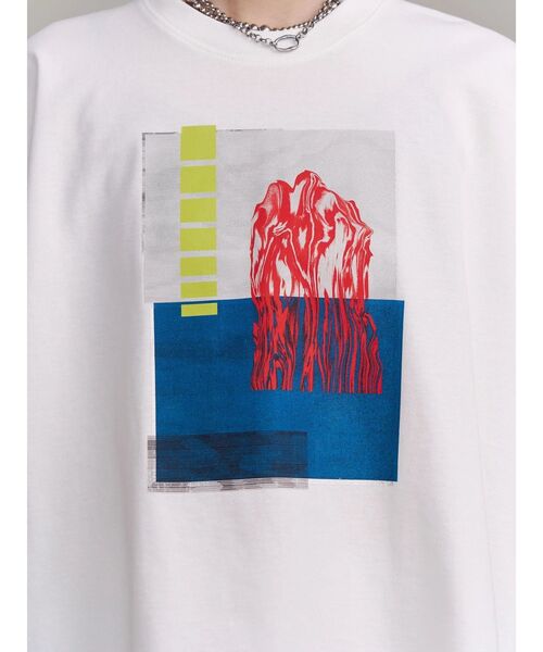 UN3D.（アンスリード） tシャツ 半袖 STRATUM GRAPHIC T-SH / ストレイ 