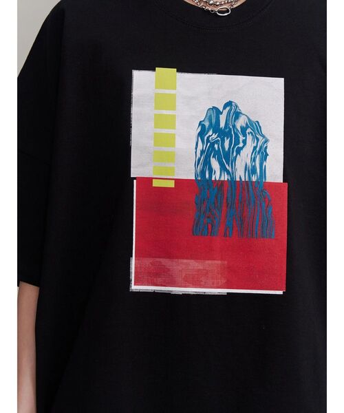 UN3D.（アンスリード） tシャツ 半袖 STRATUM GRAPHIC T-SH / ストレイ