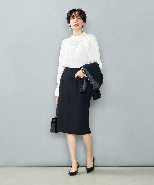 「NOLLEY'S」 長袖ブラウス 38 ホワイト レディース_画像2