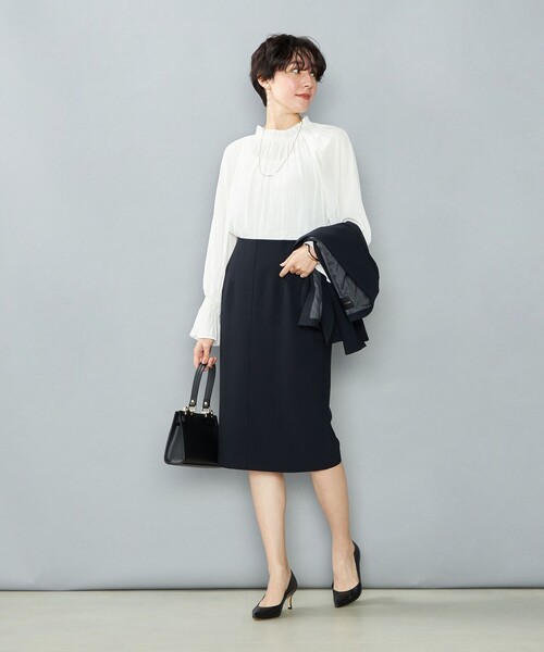 「NOLLEY'S」 長袖ブラウス 38 ホワイト レディース_画像3