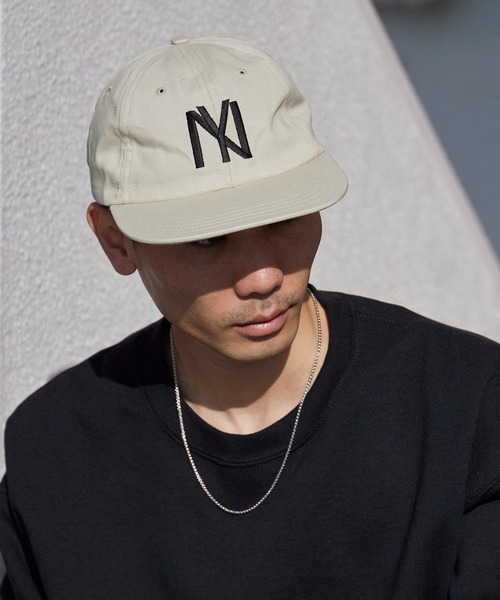「Cooperstown Ball Cap」 キャップ ONE SIZE ベージュ メンズ_画像7