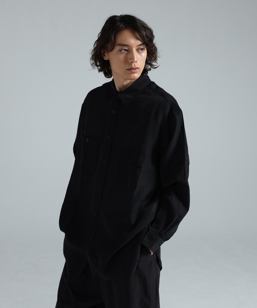 シャツ Y-3 LONG SLEEVE SHIRT メンズ