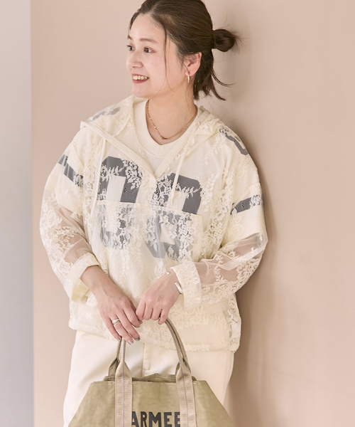 JOURNAL STANDARD（ジャーナルスタンダード） tシャツ レースフーディ