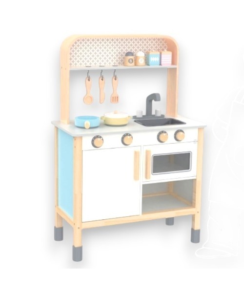 おもちゃ 木製おしゃれなモダンキッチンセット