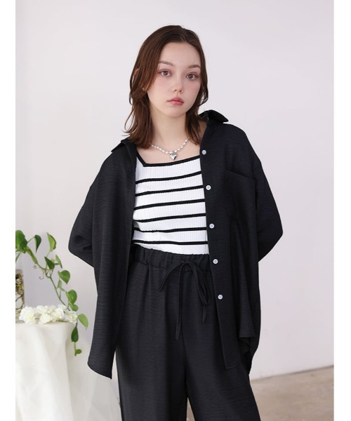 fifth（フィフス） セットアップ リネンライクシャツパンツ