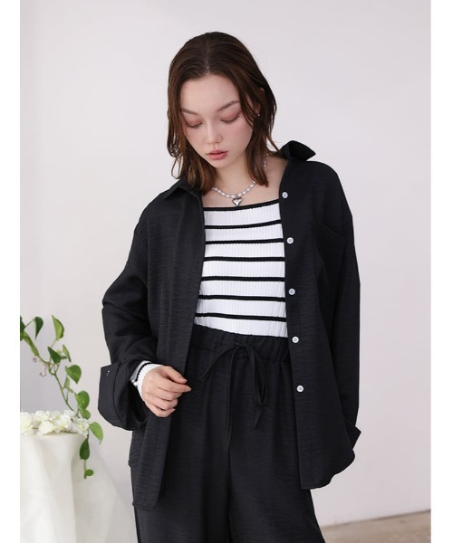 fifth（フィフス） セットアップ リネンライクシャツパンツ