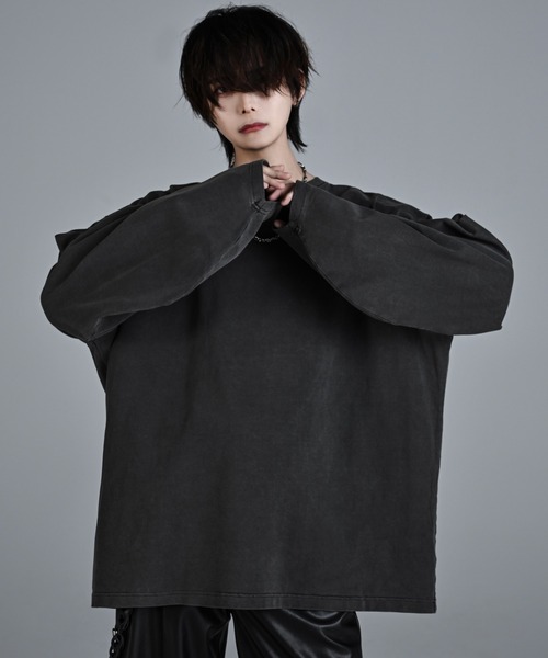 「ADRER」 長袖Tシャツ MEDIUM ホワイト メンズ_画像3