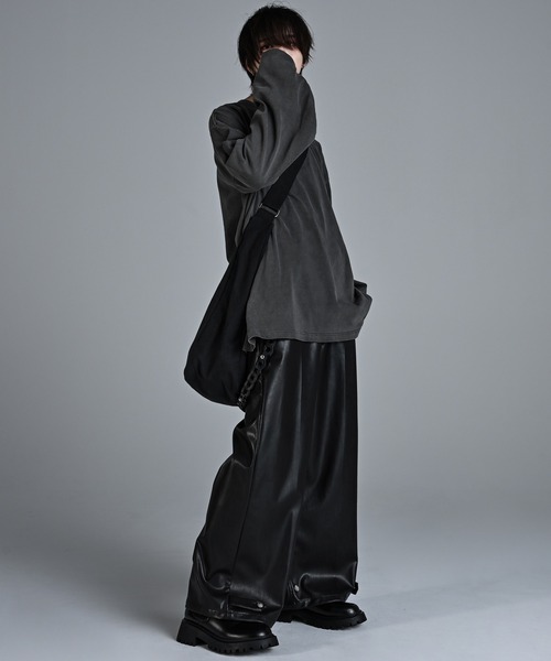 「ADRER」 長袖Tシャツ MEDIUM ホワイト メンズ_画像5