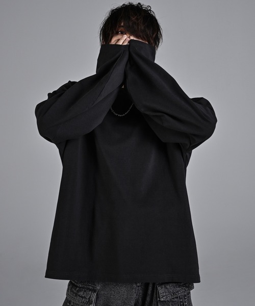 「ADRER」 長袖Tシャツ MEDIUM ホワイト メンズ_画像6