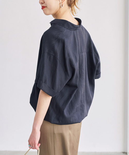 Spick＆Span（スピック アンド スパン） ブラウス シャツ リネン