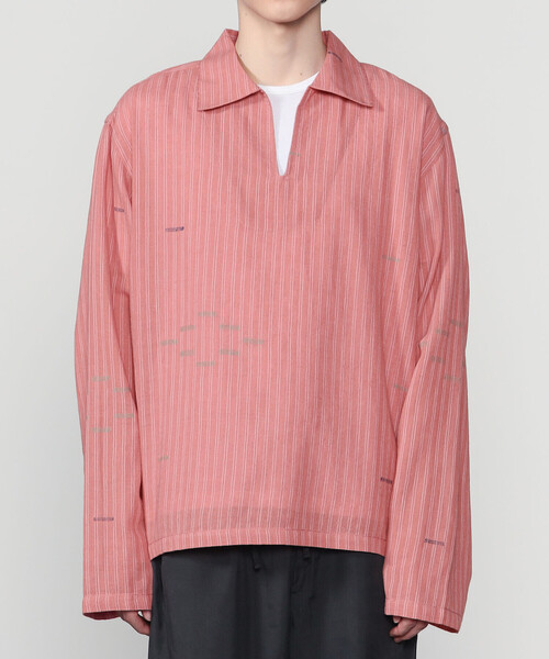 Bshop シャツ KARDO | スキッパーカラー 長袖シャツ MEN メンズ