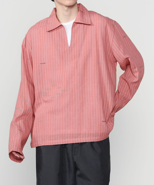 Bshop シャツ KARDO | スキッパーカラー 長袖シャツ MEN メンズ