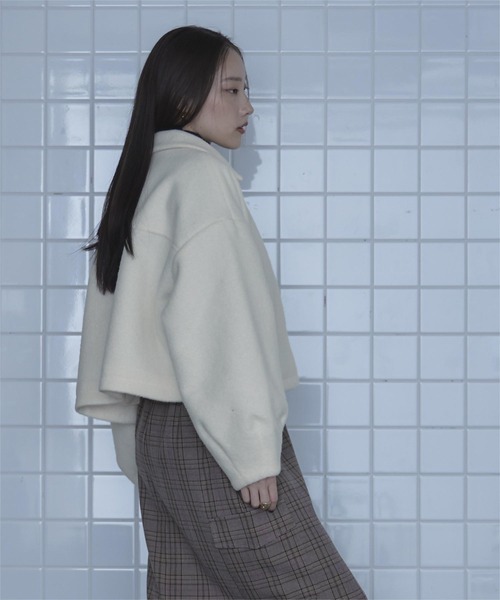 「miette」 ブルゾン FREE チャコール レディース_画像5