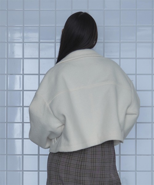 「miette」 ブルゾン FREE チャコール レディース_画像6