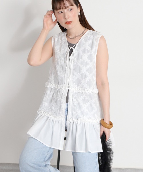 cepo（セポ） チュニック フリルレースチュニック : ZOZOTOWN Yahoo!店