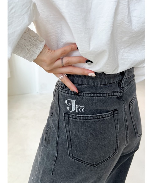 「JUMELLE」 デニムパンツ SMALL ブルー レディース_画像4