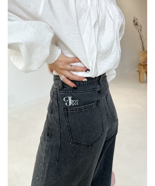 「JUMELLE」 デニムパンツ SMALL ブルー レディース_画像5