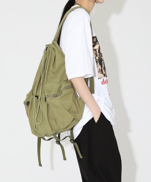 「FOLLOWIN」 リュック ONE SIZE ブラック レディース_画像2