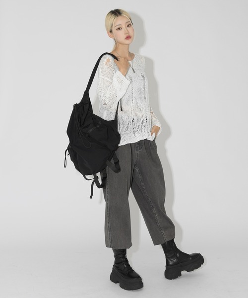 「FOLLOWIN」 リュック ONE SIZE ブラック レディース_画像3