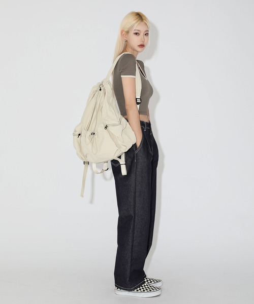 「FOLLOWIN」 リュック ONE SIZE ブラック レディース_画像7