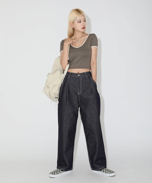 「FOLLOWIN」 リュック ONE SIZE ブラック レディース_画像8