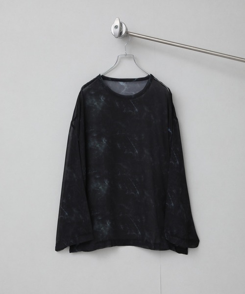 「ELLUV」 長袖Tシャツ S ホワイト メンズ_画像8