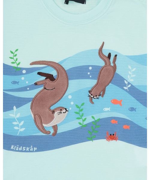 クレードスコープ　Tシャツ9枚セット　130 kladskap（クレードスコープ） tシャツ カワウソ半袖Tシャツ キッズ