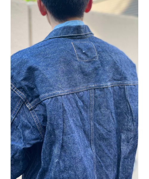 デニムジャケット gジャン orSlow/オアスロウ　TYPE1 40’s PLEATED FRONT BLOUSE ONE WASH メンズの画像