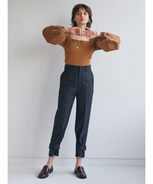 「styling/」 パンツ 0 ブラウン レディース_画像8