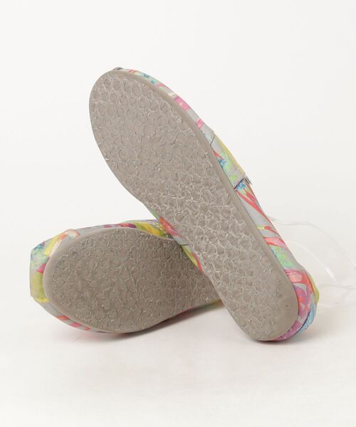 「TOMS」 スリッポン 6.5 グレー レディース_画像3