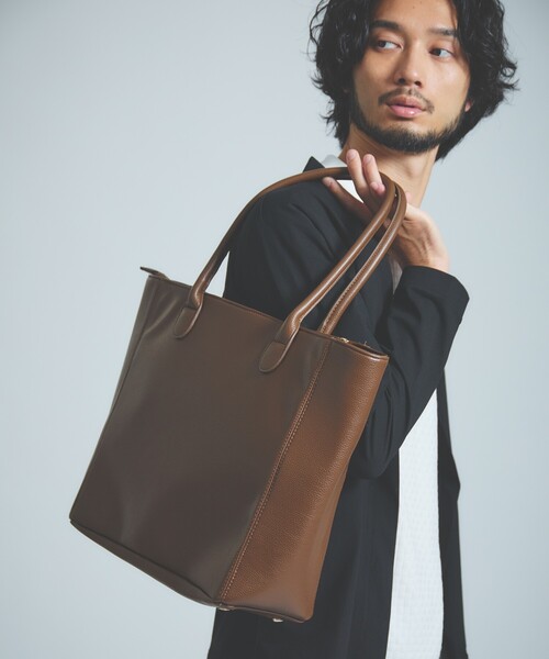 ABAHOUSE GRAY トートバッグ 「ON/OFF兼用」ネオシボレザー トート
