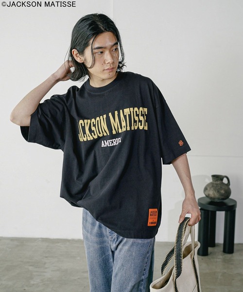 「JACKSON MATISSE」 半袖Tシャツ MEDIUM オフホワイト メンズ_画像8